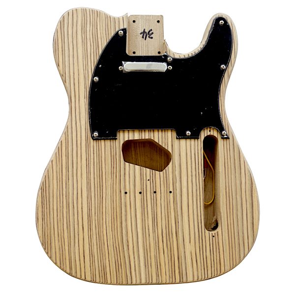 Electric Guitars DIY Kit TL6ZZ Ash Body Zebra Wood Veneer