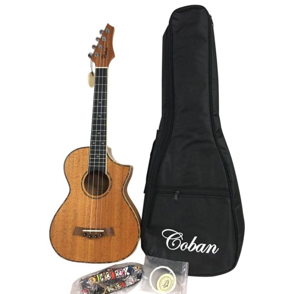 Coban Guitars Tenor Ukulele 26" CGSU026TC Solid Mahogany Top.
